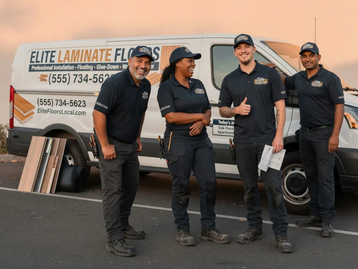 Laminate flooring installation company in New Douglas, IL